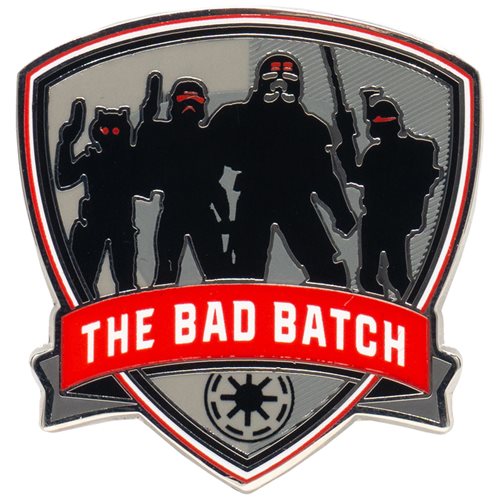 Star Wars: The Bad Batch 5 Enamel Pin Box Set -EE Exclusive