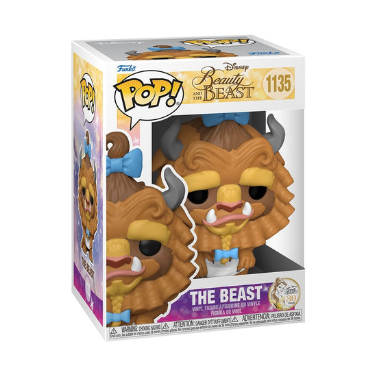 Load image into Gallery viewer, The Beast with Curls (Beauty and the Beast) 30th Anniversary Disney Funko Pop!
