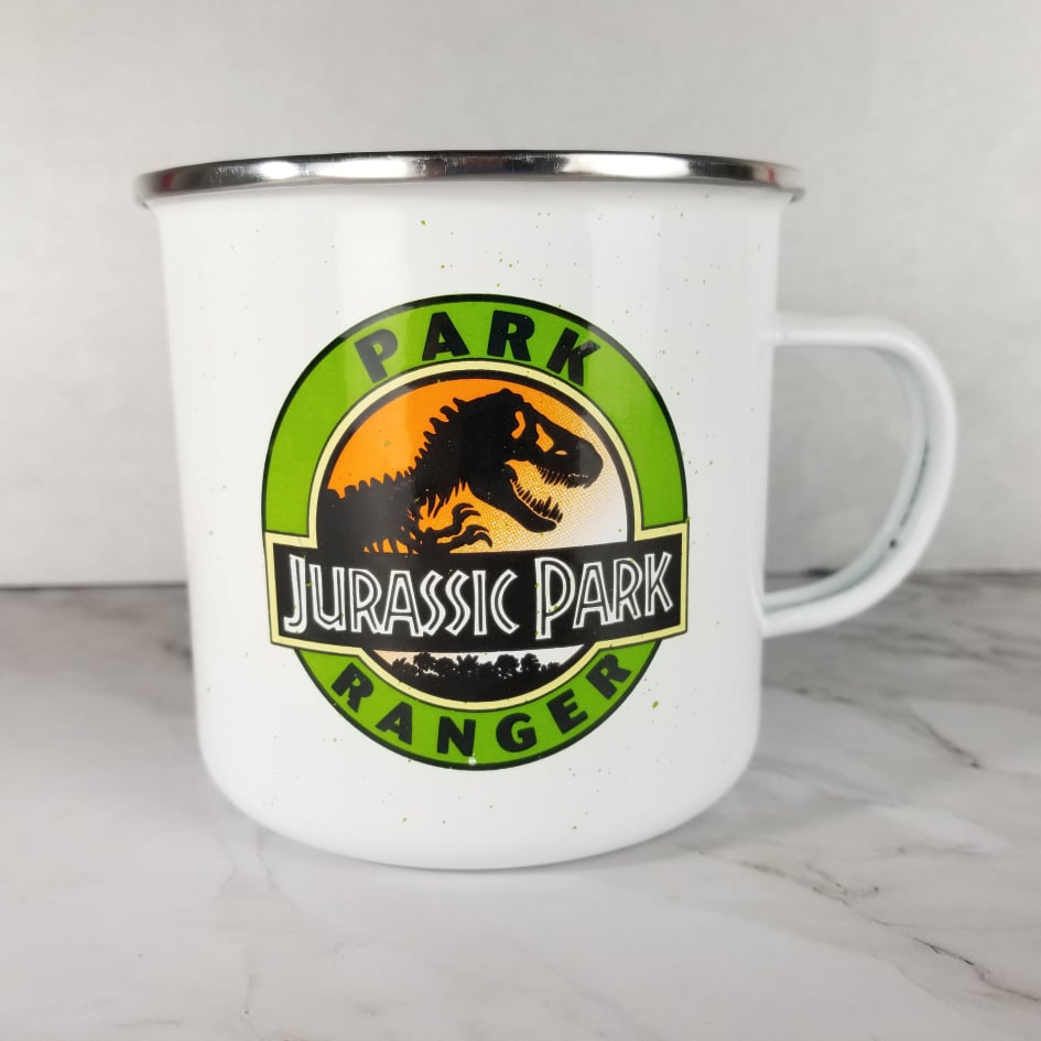 Jurassic Park 21 oz. Enamel Camper Mug