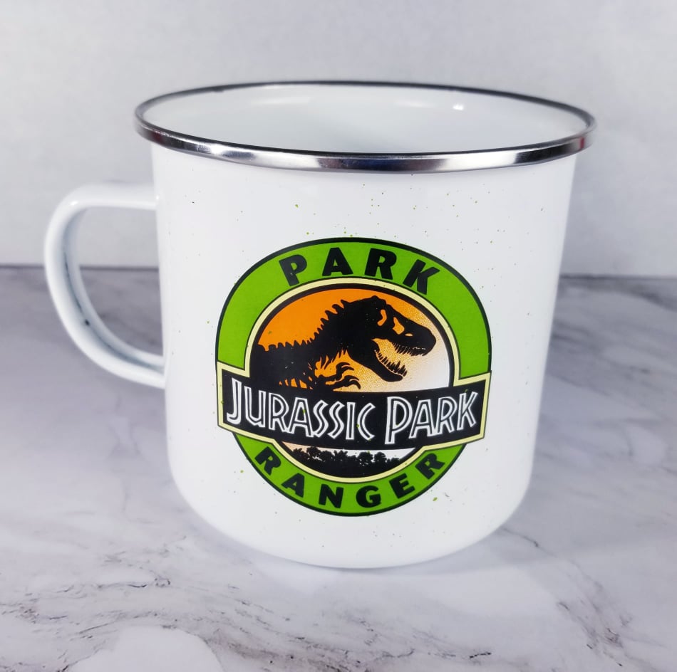 Jurassic Park 21 oz. Enamel Camper Mug