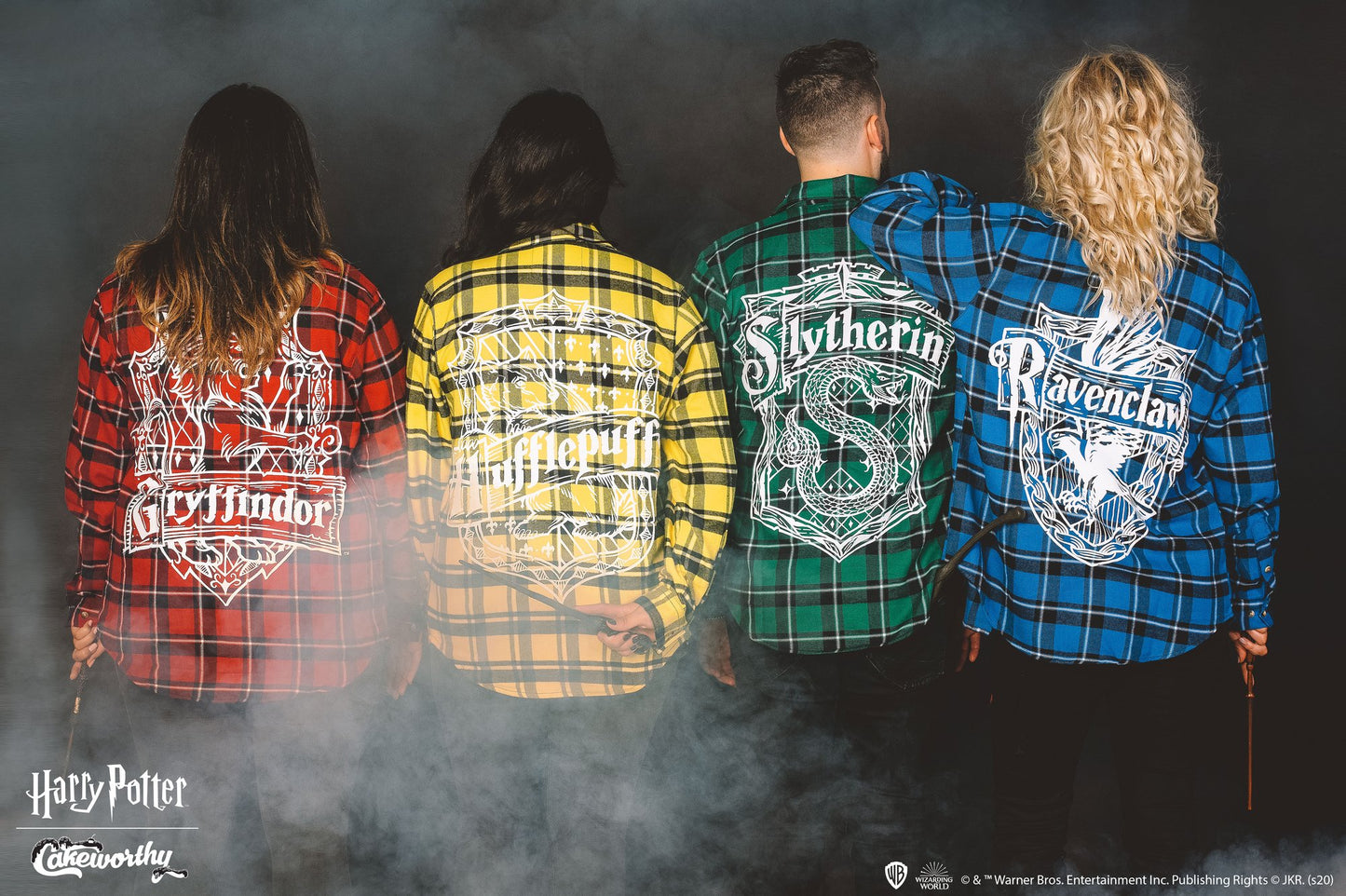Gryffindor House Crest (Harry Potter) Flannel Shirt by Cakeworthy