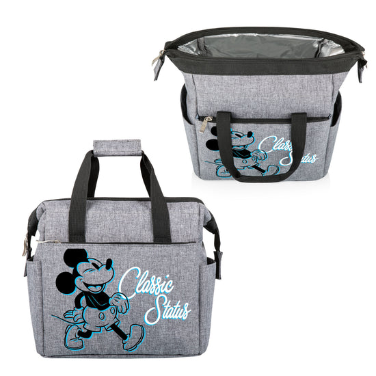 Load image into Gallery viewer, Mickey Mouse (Disney) Heather Gray Insulated Lunch Tote Bag
