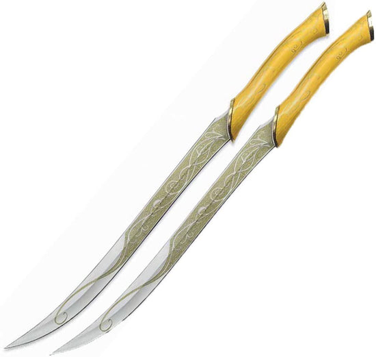 Lord of the Rings Legolas Knives Metal Replica Set