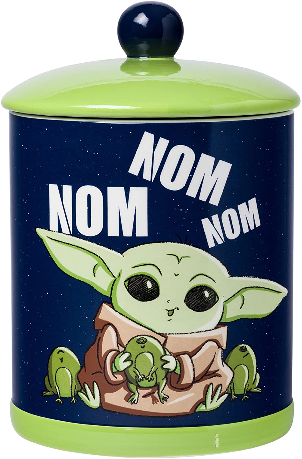 Load image into Gallery viewer, Grogu (Baby Yoda) Star Wars: The Mandalorian Ceramic Cookie Jar
