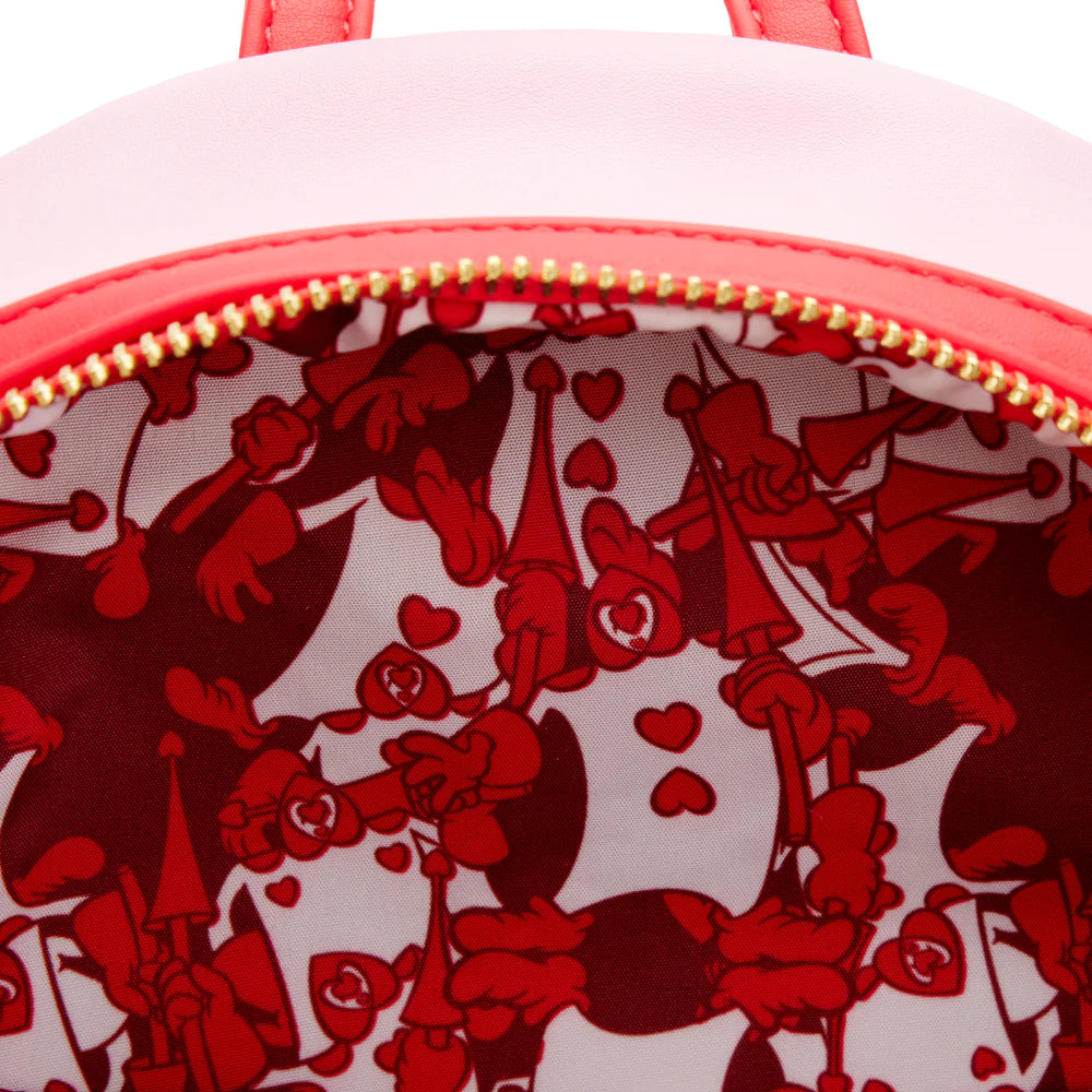 Load image into Gallery viewer, Alice in Wonderland &amp;#39;Painting the Roses Red&amp;#39; (Disney) Mini Backpack by Loungefly
