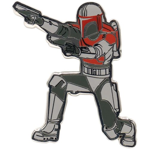 Load image into Gallery viewer, Star Wars: The Clone Wars Mandalorians  5 Enamel Pin Box Set -EE Exclusive
