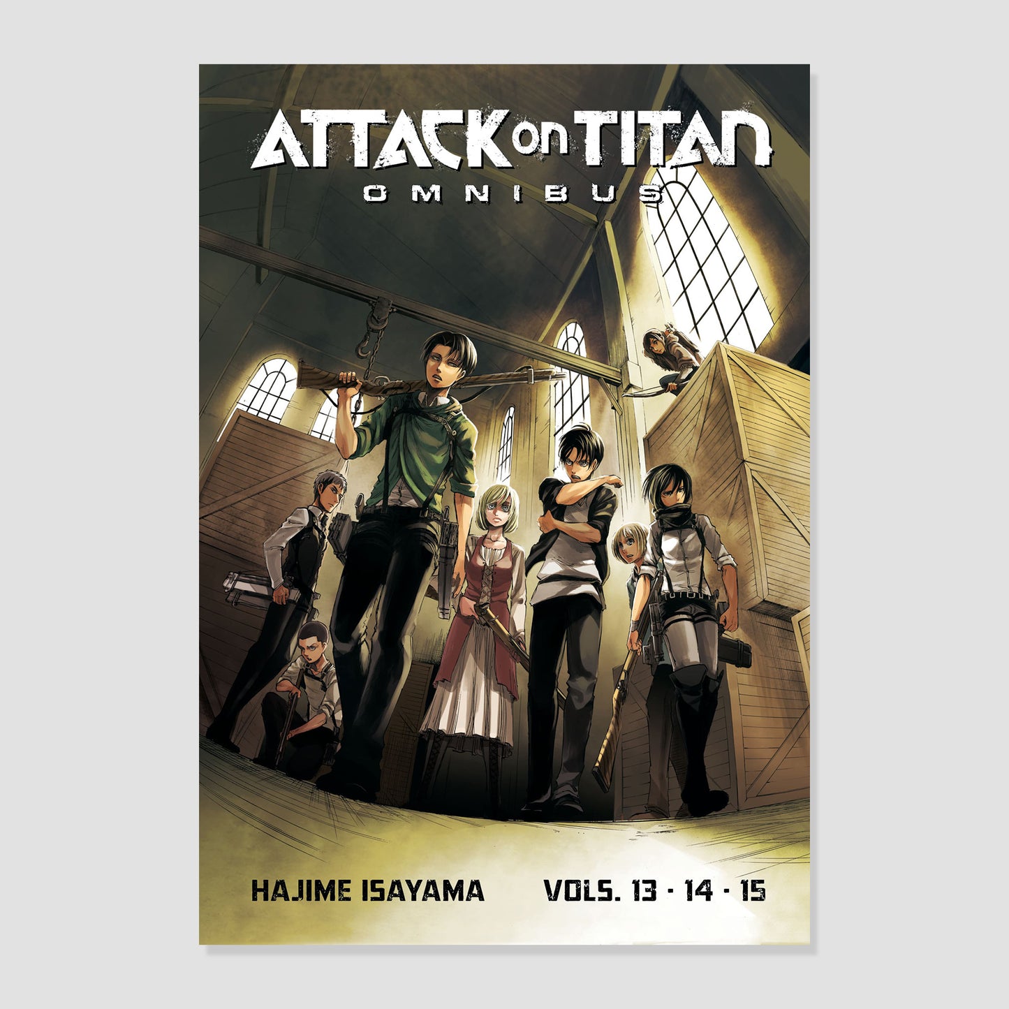 Attack on Titan Omnibus 5 (Vol. 13-15) Paperback Manga