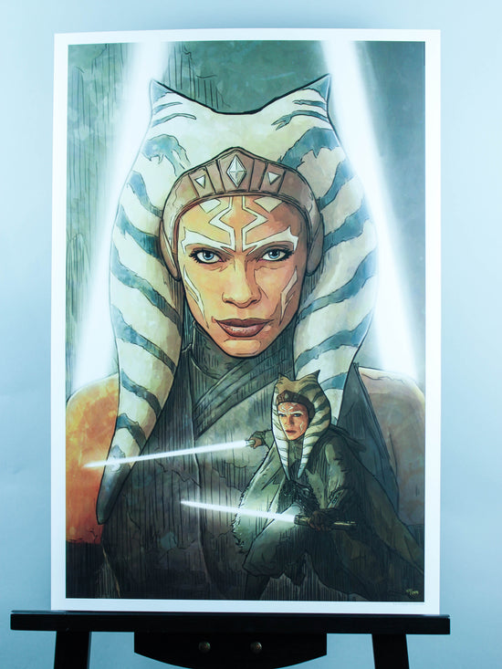 Ahsoka Tano (Star Wars: The Mandalorian) Premium Art Print