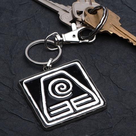 Load image into Gallery viewer, Earth Kingdom Avatar: The Last Airbender Metal Keychain
