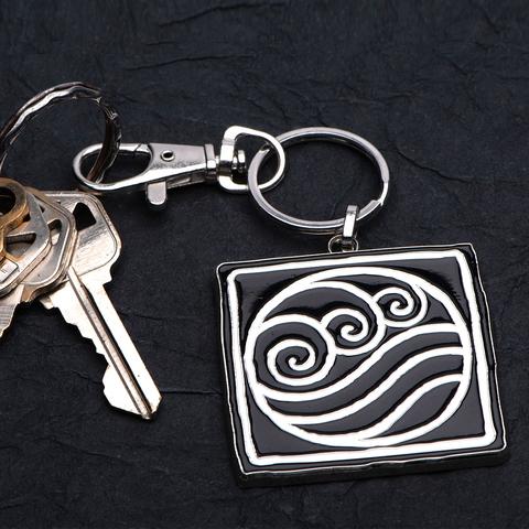 Load image into Gallery viewer, Water Tribe (Avatar: The Last Airbender) Large Metal Keychain
