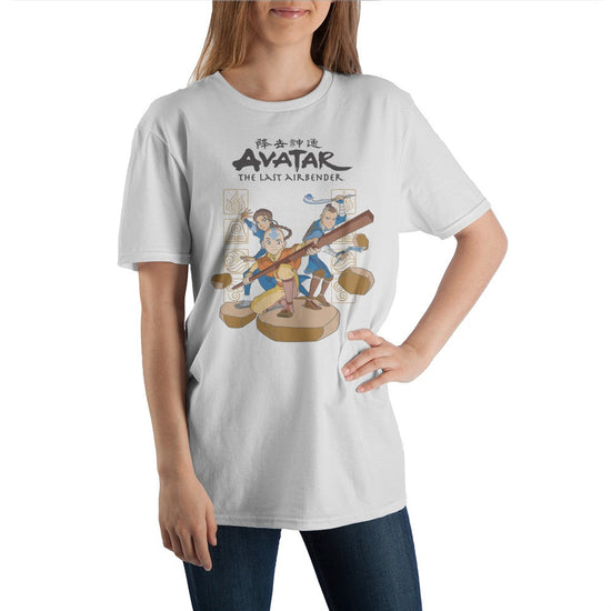 *Clearance* Avatar The Last Airbender Character White Shirt