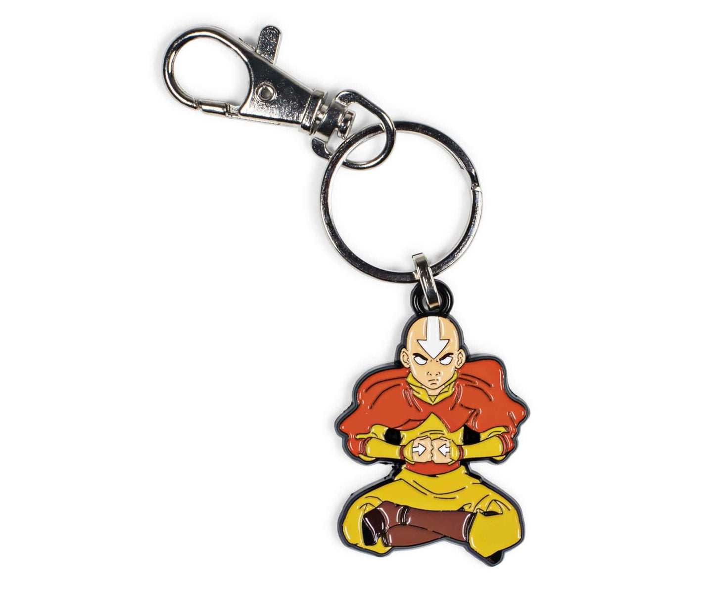 Load image into Gallery viewer, Aang (Avatar State) Metal Keychain
