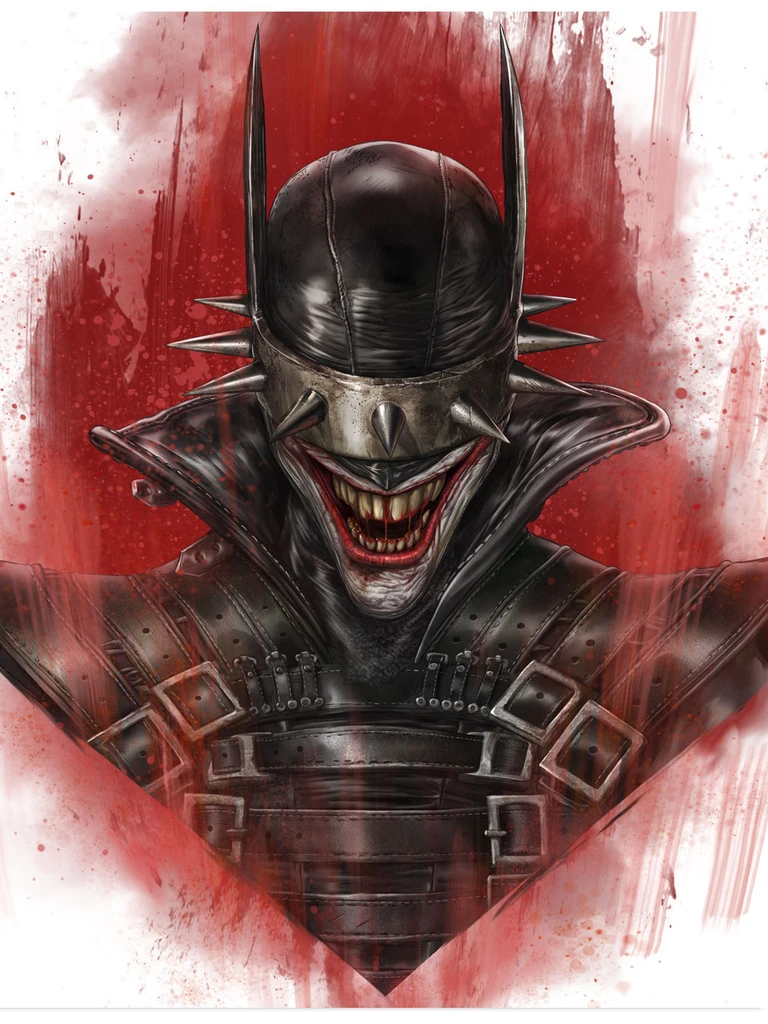 "I am Not him in a Batsuit. I'm YOU. You how you are supposed to be without the rules." - The Batman Who Laughs  Licensed DC Comics Batman art print by Dominic Glover.  Perfect for any space, The Legacy Series is a stylish way to display your favorite Dominic Glover Painting. Each piece is printed with our premium UV Coating to ensure the life and quality of your art print.  Details:  Print Size: 11" x 14" Printed on archival quality 80# Satin finish cover stock Made in the USA
