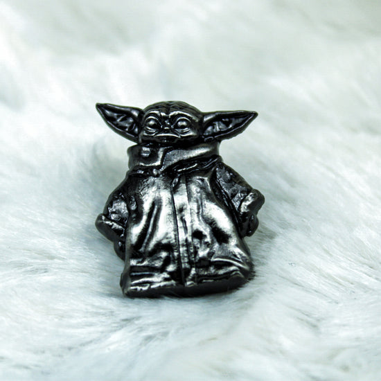 Load image into Gallery viewer, Grogu Baby Yoda Standing (Star Wars) Pewter Pin
