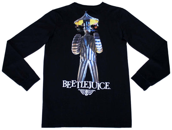 Beetlejuice It's Showtime Long Sleeve T-Shirt by Cakeworthy