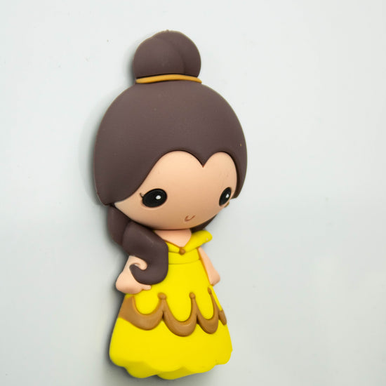 Belle (Beauty & The Beast) Disney 3D Foam Magnet