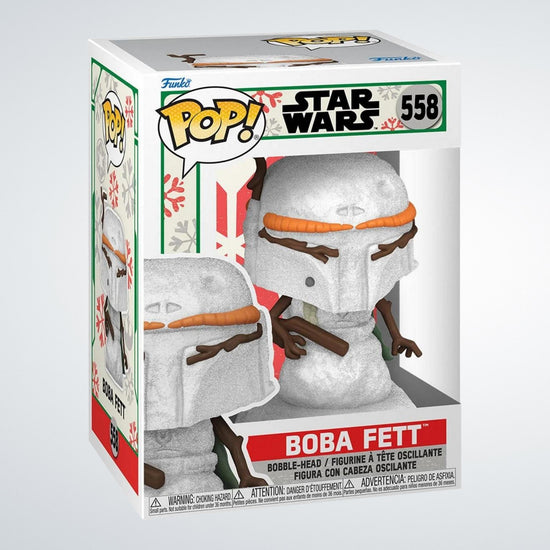 Boba Fett Snowman (Star Wars) Holiday Glitter Funko Pop!