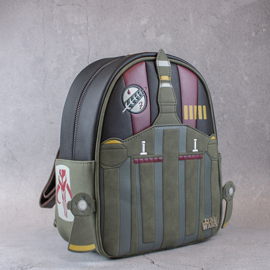 Load image into Gallery viewer, Boba Fett Star Wars Jet Pack Cosplay Mini Backpack
