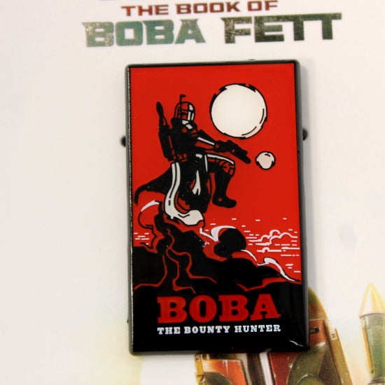 Boba The Bounty Hunter Star Wars: The Book of Boba Fett Enamel Pin