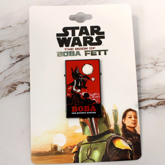 Boba The Bounty Hunter Star Wars: The Book of Boba Fett Enamel Pin