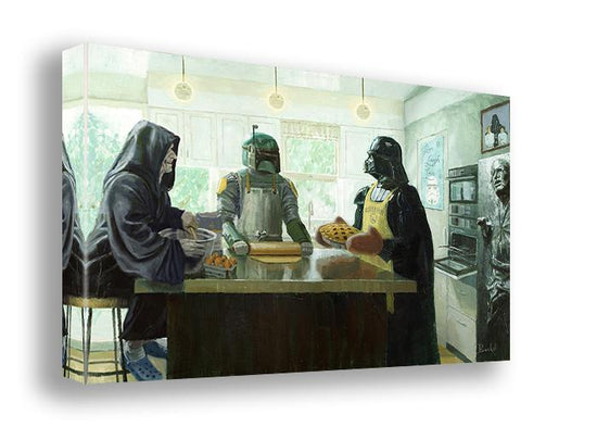 Imperial Baking Party (Star Wars) Kitchen Parody Art Print