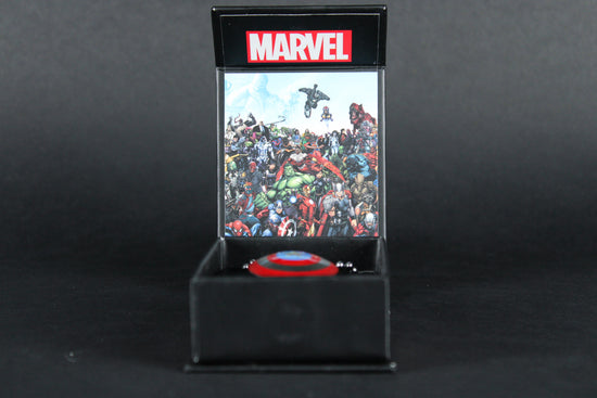 Load image into Gallery viewer, Captain America Shield Marvel Stainless Steel Pendant
