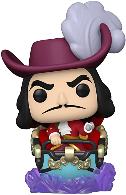 Captain Hook at the Peter Pan's Flight Attraction (Disney 50th Anniversary) Funko Pop! Rides