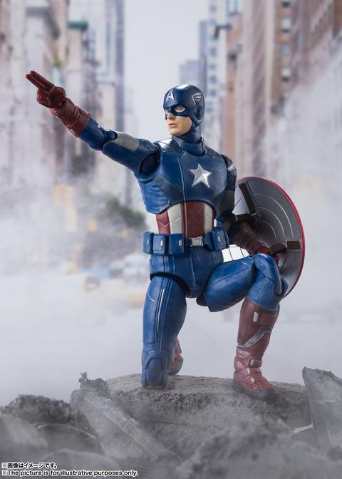 Captain America Avengers Assemble Marvel S H Figuarts