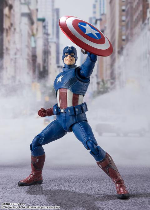 Captain America Avengers Assemble Marvel S H Figuarts