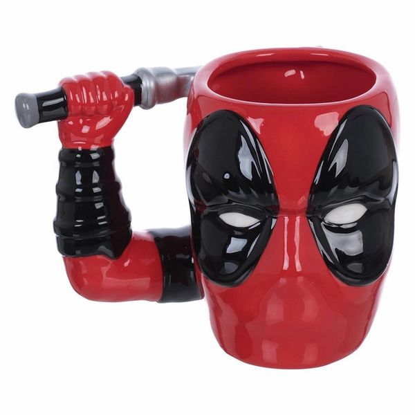 Marvel Deadpool Sculpted 12oz Ceramic Mug