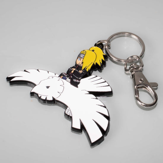 Load image into Gallery viewer, Deidara (Naruto) Chibi Enamel Keychain
