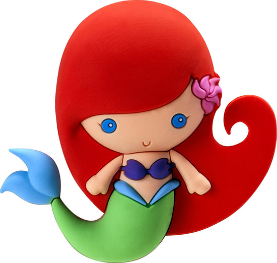 Disney The Little Mermaid Princess Ariel Chibi 3D Foam Magnet