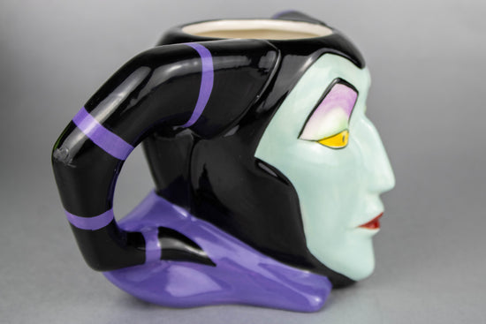 Load image into Gallery viewer, Maleficent Disney Villains 20oz Premium Sculpted Ceramic Mug
