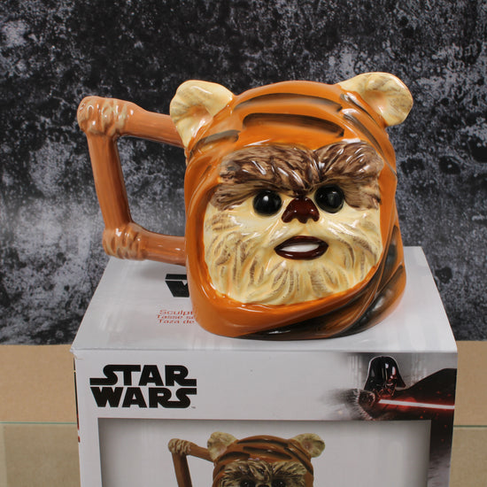Load image into Gallery viewer, Ewok (Star Wars) 24 oz. Sculpted Mug
