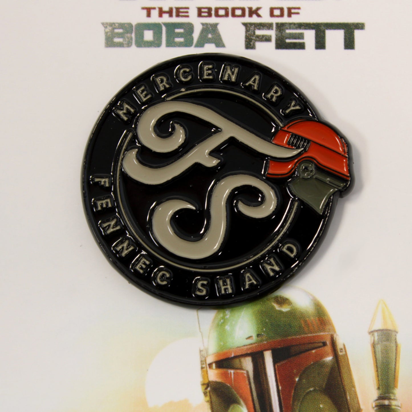 Load image into Gallery viewer, Mercenary Fennec Shand Star Wars: The Book of Boba Fett Enamel Pin

