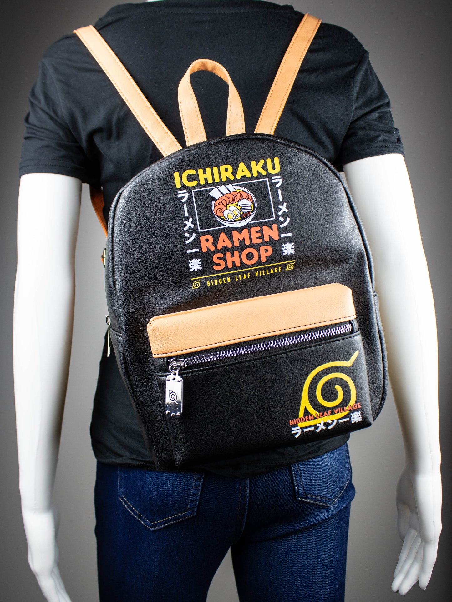Load image into Gallery viewer, Naruto Ichiraku Ramen Shop Mini BackpackNaruto Ichiraku Ramen Shop Mini Backpack
