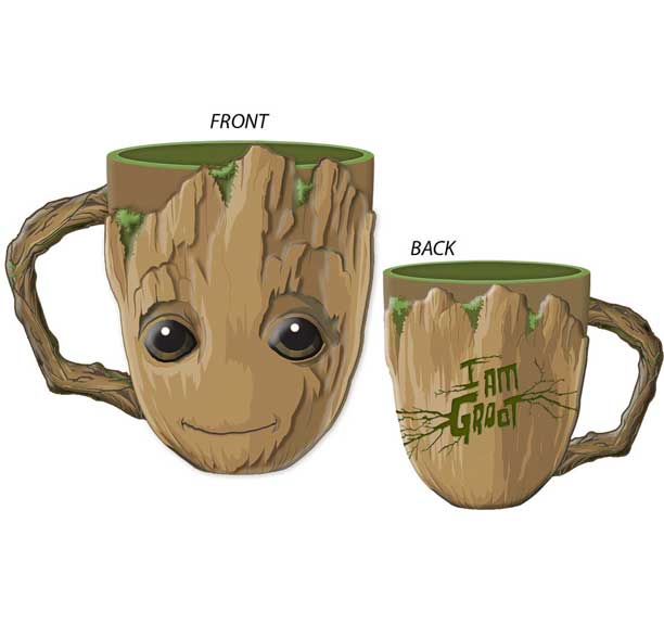 Marvel Guardians of the Galaxy Groot Sculpted Character 20oz Mug