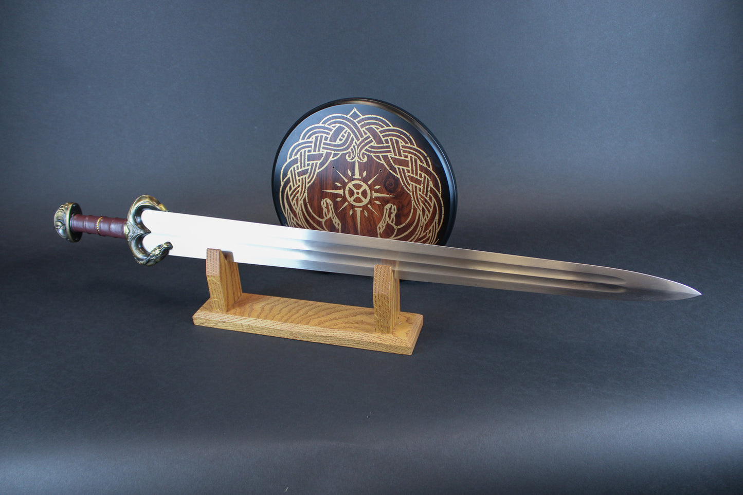 Load image into Gallery viewer, Guthwine The Sword Of Eomer Lord of the Rings Steel Prop Replica
