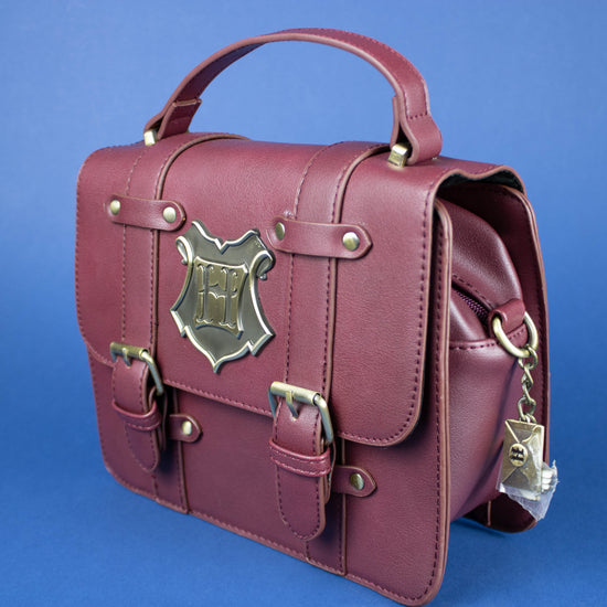 Load image into Gallery viewer, Harry Potter Hogwarts Satchel Handbag
