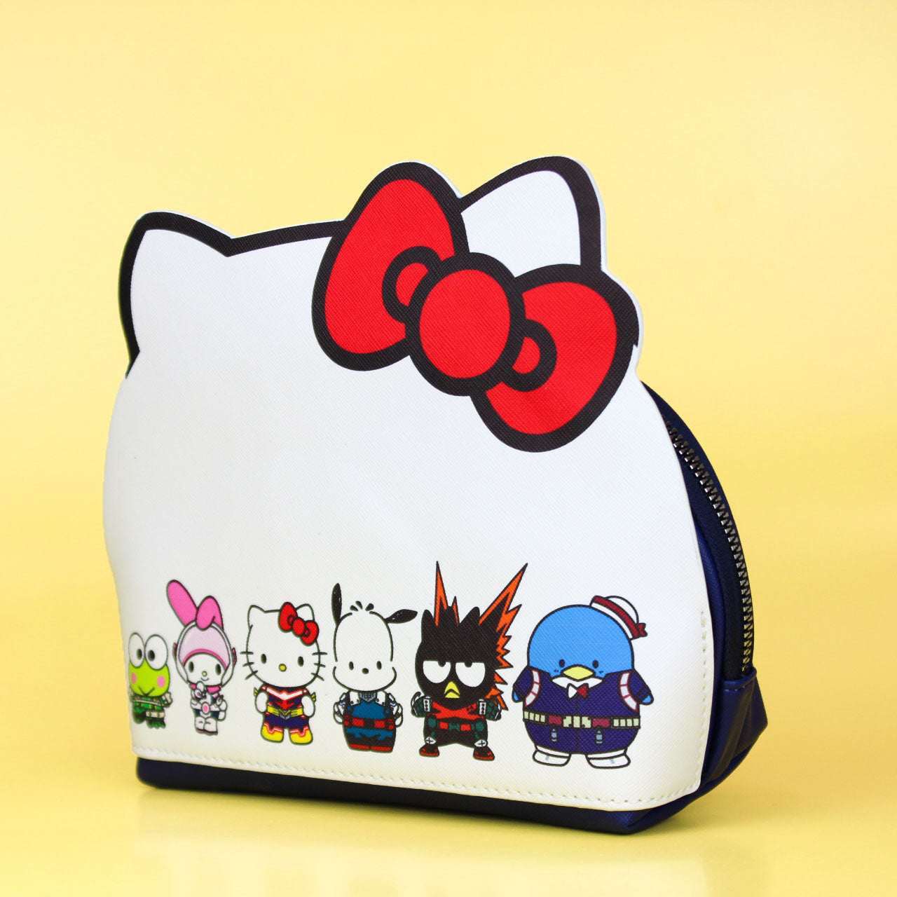 Sanrio Hello Kitty Red Cosmetic Bag Ins Simple Large Capacity