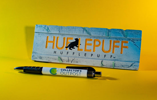 Load image into Gallery viewer, Hufflepuff Harry Potter Desk Sign
