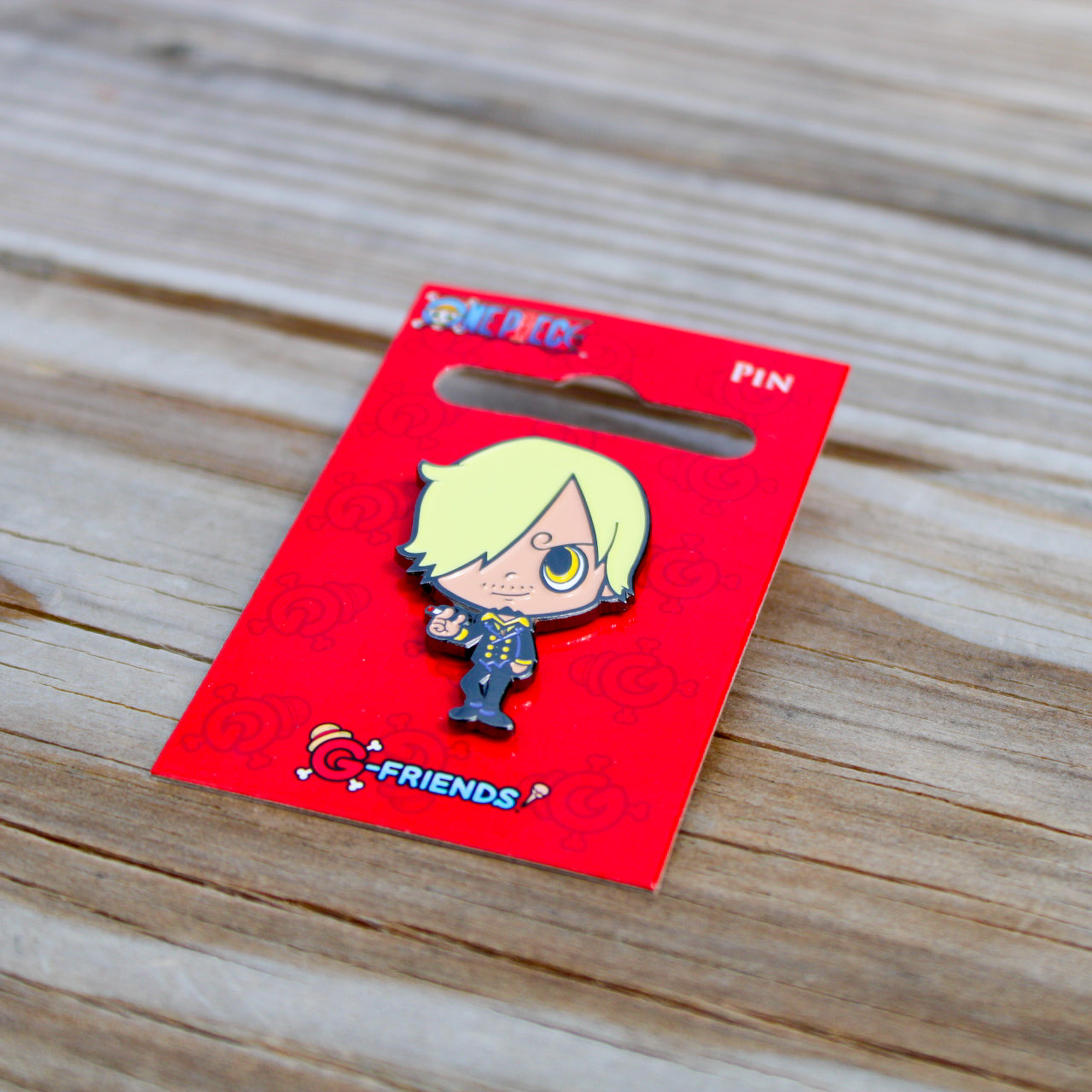 Load image into Gallery viewer, Sanji G-Friends (One Piece) Enamel Pin

