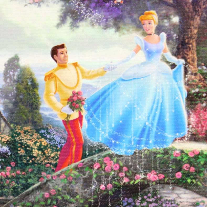 Cinderella Wishes Upon A Dream (Disney) Wrapped Canvas Art Print