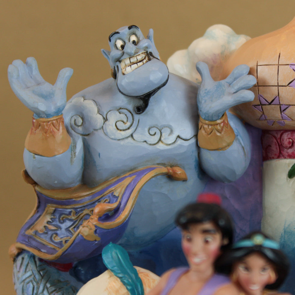 Load image into Gallery viewer, Aladdin &amp;quot;A Wondrous Place&amp;quot; Jim Shore Disney Traditions Statue
