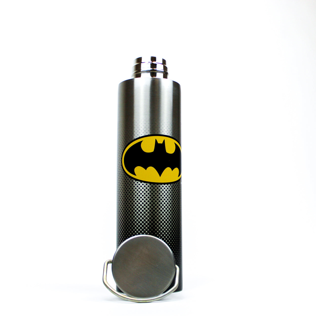 Load image into Gallery viewer, Batman Logo (DC Comics) Stainless Steel 24oz Water Bottle
