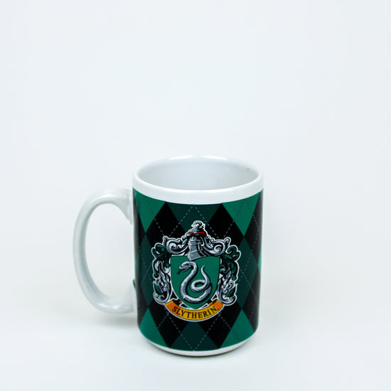 Slytherin House (Harry Potter) Argyle Pattern Ceramic Mug