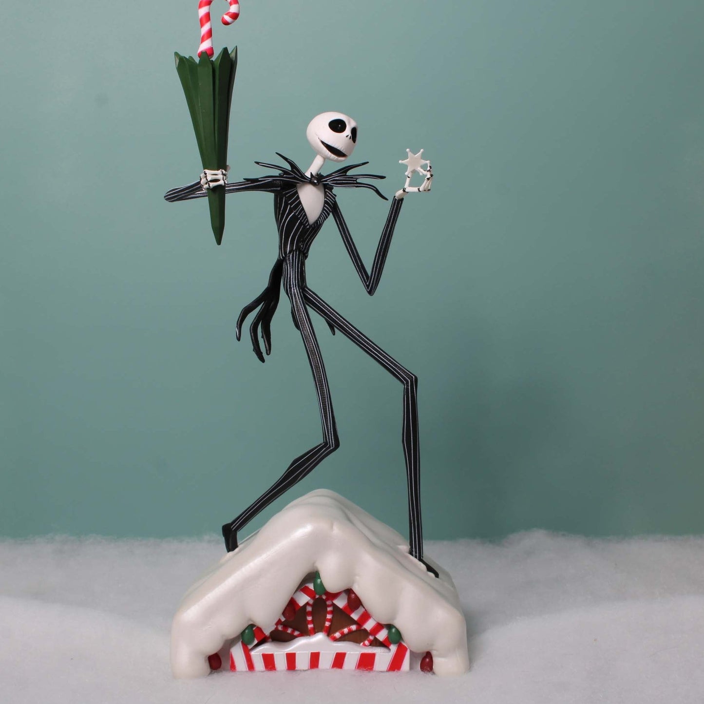 Load image into Gallery viewer, Jack Skellington on Rooftop (The Nightmare Before Christmas) Disney Gallery Statue
