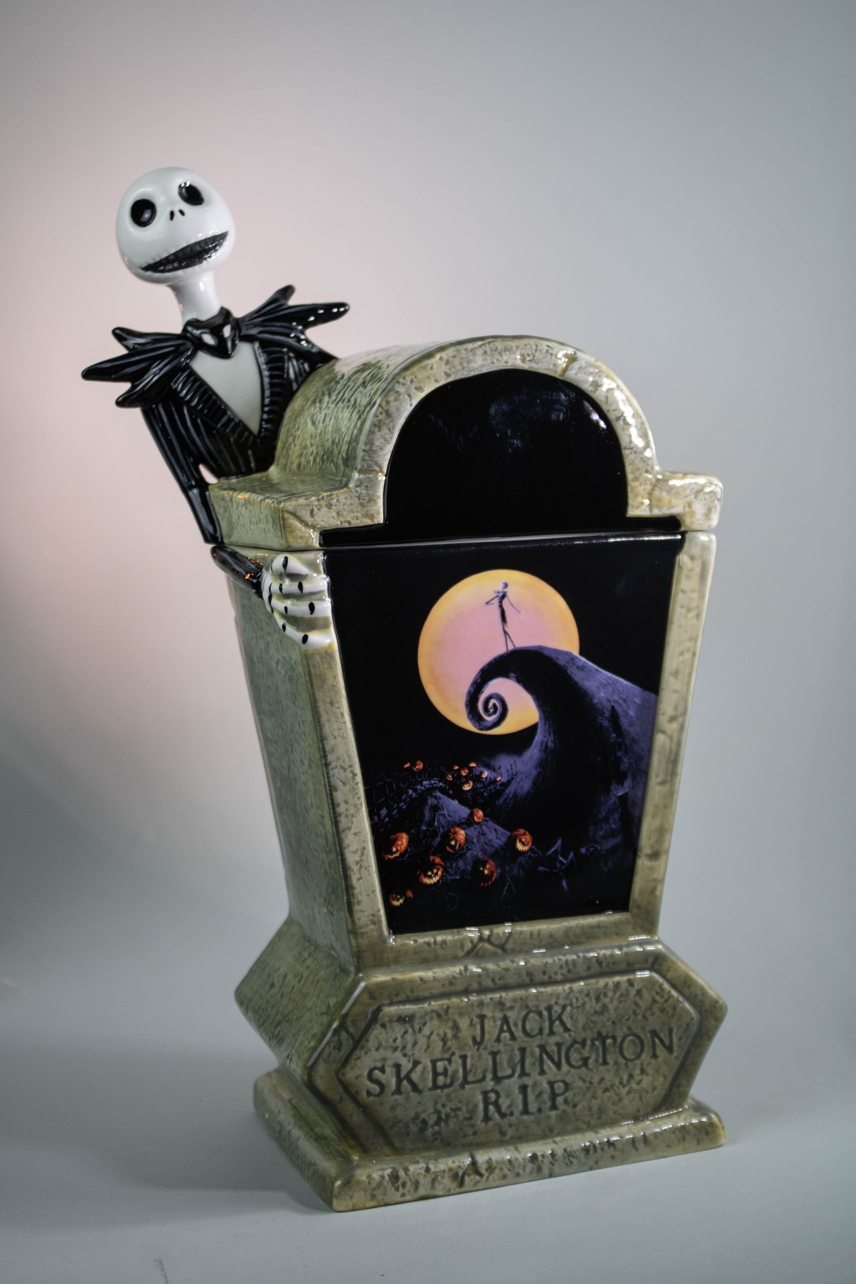 Jack Skellington Tombstone (Nightmare Before Christmas) Sculpted Ceram ...