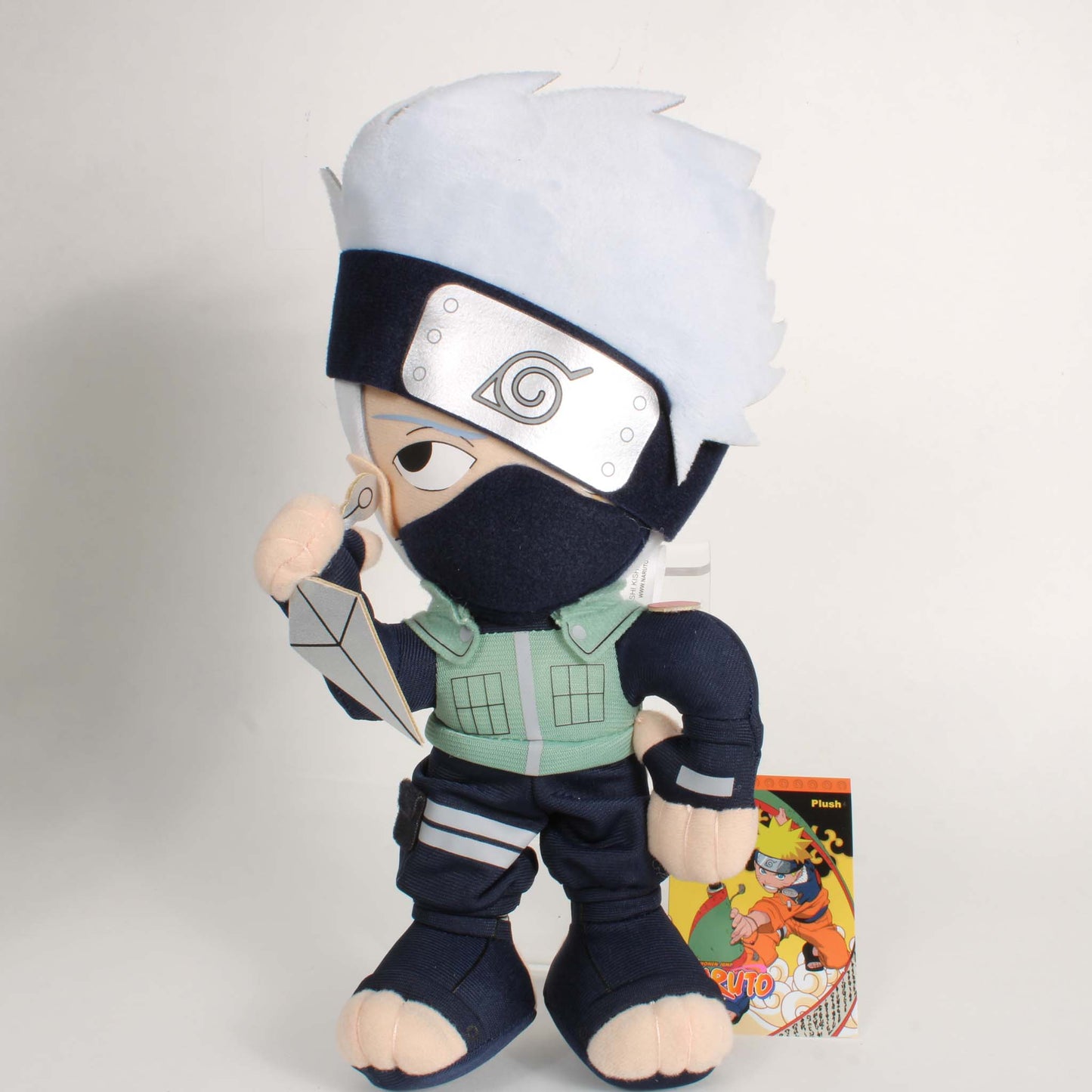 Load image into Gallery viewer, Kakashi with Kunai (Naruto Shippuden) 8&amp;quot; Plush
