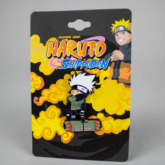 Load image into Gallery viewer, Kakashi Naruto Chibi Enamel Pin
